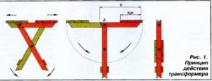 Табурет трансформер своими руками + чертежи